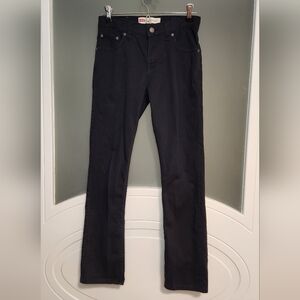 Boys Levi's black jeans with adjustable inside waistband Size 14
